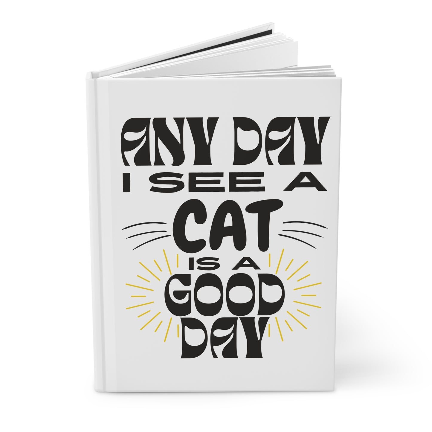 Cat Lover Hardcover Journal