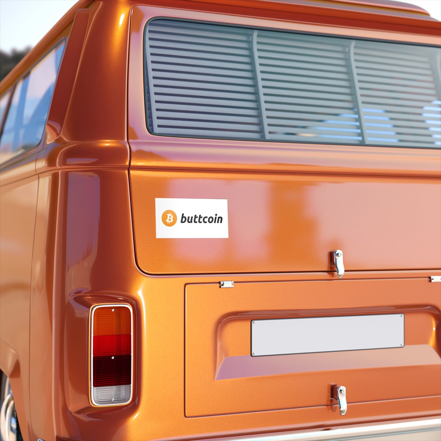 buttcoin Bumper Sticker