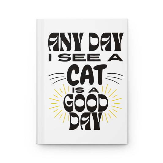 Cat Lover Hardcover Journal